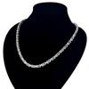 Collar de Acero Inoxidable Dorado Grueso de Acero de Titanio Europeo y Americano para Hombres de Aliexpress, Cadena Ondulada Gruesa con Diseño de Ondas de Agua