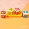Juguetes de Comida Miniatura Simulados Accesorios de Resina Decoración con Pegamento de Crema DIY Adornos de Botellas de Bebida Miniaturas Lindos de Dibujos Animados