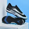 Zapatos de fútbol de caña baja 17 Putian transfronterizos para hombres y mujeres, con tacos para estudiantes y adultos, para entrenamiento en césped artificial, zapatos de fútbol AG con tacos largos