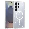 Nueva Funda de Teléfono Magnética con Purpurina para Samsung S26Ultra Adecuada para S25U Transparente S26Plus Comercio Exterior S26 Transfronterizo
