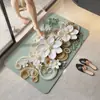 Alfombra de Piso Absorbente para Baño Tridimensional 3D, Suave y Fácil de Cuidar, Alfombra para Entrada de Baño, Felpudo Doméstico Antideslizante de Secado Rápido