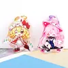 Llaveros acrílicos de anime personalizados, impresión a doble cara, llaveros impermeables, regalos culturales y creativos, artículos pequeños disponibles para venta al por mayor