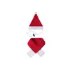 Chapéu de Ganso para Varanda de Natal Transfronteiriço Cachecol Decoração de Atmosfera Festiva Acessórios Fabricante Decorações de Natal Quantidade Mínima de Pedido