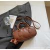 Bolso Bolso de Mujer Cruzado de Nicho de Alta Gama 2025 Nuevo Portátil Moda Bolso Boston Nicho Minimalista Bolso de Hombro