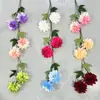 Dalias Simuladas de Dos Cabezas Flores Artificiales para Ramos de Boda, Arte Floral Hecho a Mano de Alta Gama, Paisajismo de Salones de Boda, Arreglos Florales de Piso DIY