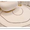 Tapete Minimalista Francês para Sala de Estar Cobertor de Luxo Leve para Quarto Tapete de Chão para Mesa de Estudo e Cadeira Cobertor para Sofá e Mesa de Centro em estoque