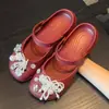 Nuevos Zuecos Antideslizantes de Ballet para Verano, Sandalias Versátiles para Uso en Exteriores con Suela Suave, Tacón Plano, Transpirables, En Stock al por Mayor