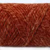 Hilo de chenilla brillante de tres cabos para tejer a crochet zapatos, hilo de lana grueso para tejer suéteres, bufandas y sombreros