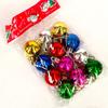 Decorações de Natal Laço de sino Papai Noel Topo de árvore de pinheiro Estrela Enfeites de árvore de Natal Enfeites de Natal