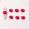 Estilo Chinês Ano Novo Festivo Vermelho Decorações para Unhas Materiais DIY Resina Pequenos Acessórios Sorte Decorações de Unha Vestíveis