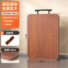 Tabla de cortar de ébano y sándalo, antibacteriana, de madera maciza, antimoho, para el hogar, de madera, antibacteriana, de doble cara, práctica para cocina