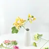 Flores de Peonía Afgana, Flores Completas de Hilo, Serie de Ramos de Año Nuevo, Ramos Artificiales, En Stock, Productos Terminados