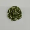 Accesorios de Flor de Rosa Tridimensional de Resina para Manualidades, Accesorios para el Cabello, Decoración de Fundas de Teléfono. Disponibles en Múltiples Colores