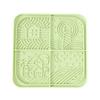 Fabricante Original de Tapete de Silicona para Comida Lenta para Perros Venta al por Mayor Gato de Ojos Grandes Multifuncional Plato para Lamer Comida Lenta Mascota Anti-Asfixia Mantel Individual
