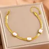 Moda Coreana Piedra de Color Sencillo Mariposa Flor Cuadrado Amor Accesorios Pulsera Ancha Transfronteriza Diseño de Nicho Pulsera