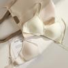 Popular Sujetador Seamless Transfronterizo para Mujeres con Poco Busto, Push-Up, Sin Varillas, Soporte Lateral, Anticaída, Sujetador de Espalda Bonita