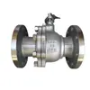 Aço Inoxidável 304 Flange de Válvula Válvula de Esfera Pneumática a Gás Q41F-16P Válvula de Esfera com Flange Manual Válvula de Flange
