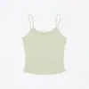 Camisola deportiva sexy y ajustada, elástica, amigable con la piel, para chica europea y americana, top corto ajustado, personalizable