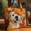 2026 Nueva Serie Transfronteriza de Cachorros Estampado Digital Bolso de Hombro Acolchado de Moda