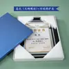 Caixa de presente com moldura de foto A4 de alta qualidade, papel especial, caixa vazia, pode ser impressa com logotipo, capa vermelha, branca, azul, marrom, caixa de presente