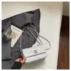 Bolso Pequeño Cuadrado Estilo Coreano Ins para Mujer 2026 Nuevo Modelo Bolso de Hombro con Hebilla de Cierre Estilo Coreano Bolso Cruzado Bolso de Mano Color Sólido para Viajes Cotidianos