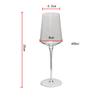 Copa de Vino Chuangsite Premium de Cristal sin Plomo Ultradelgada 400ml
