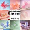 Novo Arranjo de Jardim Monet Gaze Borboleta Rede de Seda Borboleta Flor Arte Adereços para Vitrine Borboleta Celebridade da Internet
