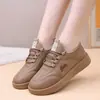 Zapatos Casuales Cómodos de Tela de Old Beijing para Mujer, Suela Suave Antideslizante, Zapatos de Algodón Impermeables, Zapatos Cálidos de Forro Polar de Invierno para Madres de Mediana Edad y Mayores