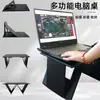 Mesa pequeña para coche, mesa de almacenamiento plegable, mesa de comedor para coche, mesa de comedor multifuncional para asiento trasero, soporte para ordenador y portátil