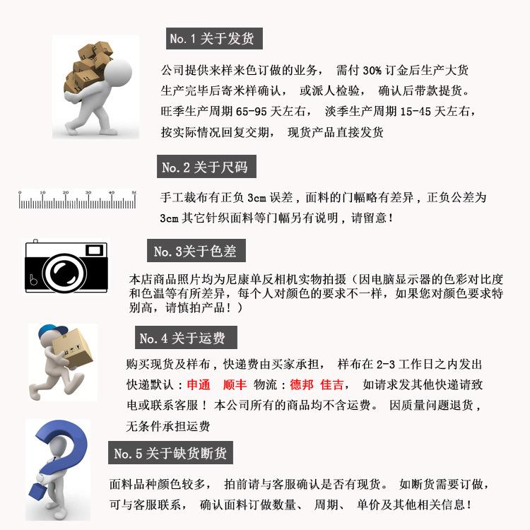 店铺说明