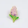 Broche de Flor de Rosa y Tulipán Transfronterizo Versátil Metal para Ropa de Niña Corsage Insignia de Joyería Pequeña Fresca Accesorios