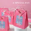 Caja de Dulces para Boda 2026 con Acabado de Lujo, Bolsa de Dulces Estilo Ins, Recuerdo de Boda, Detalle de Agradecimiento, Caja de Empaque para Dulces