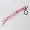 Llavero de Cuerda Tejida con Transferencia de Calor en Stock Transfronterizo Colgante para Bolsa Encanto para Teléfono DIY Accesorios de Mosquetón Venta al por Mayor