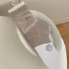 Meias de Comprimento Médio Estilo Coreano para Mulheres, Finas Respiráveis para Primavera/Verão com Borda Enrolada, Polainas Estilo Ballet com Dedos Abertos