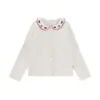 Conjunto lindo de Wulibu para niñas con temática de bosque para niños en otoño, que consta de un suave chaleco de mezclilla, chaqueta, camisa y jeans.