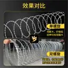 Malla de Alambre Galvanizado con Cuchillas de Navaja en Stock para Vallas de Escuela, Aeropuerto, Villa, Huerto, Red de Navajas Antirrobo y Antiescalada, Fabricante Personalizado de Jaulas de Transporte