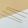 Grampo de cabelo antigo faça você mesmo com revestimento de retenção de cor, grampo de cabelo em liga em forma de U, pente de cabelo manual, grampo de cabelo com movimento passo a passo, acessórios para o corpo