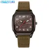 Reloj de Cuarzo Synoke para Hombre Deportivo Retro Moda Diseño Moderno Correa Pantalla Grande Digital