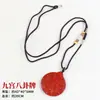 Acessórios de artesanato: Pingente de Cinábrio, Berloques para Pulseiras, Materiais para Joias DIY para Crianças do Jardim de Infância, Chaveiros