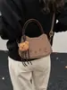 Bolsa Fofa de Gatinho Feminina 2025 Nova Tendência Outono e Inverno Moda Desenho Animado Engraçado Bolsa de Ombro Transversal