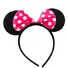Diadema de Cabeza de Mickey Popular de Venta Caliente Transfronteriza Dibujo Animado Lindo Moño Diadema de Minnie Fiesta de Vacaciones para Niños Diadema Sencilla para Niñas