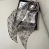 Novo Estilo Primavera e Verão Lenço de Seda Chiffon para Mulheres, Lenço Diagonal Fino Grande com Bolinhas, Lenço Decorativo Versátil para Proteção Solar, Pequeno Xale
