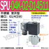 1 Acero Inoxidable Spu Pequeño 01 Válvula Solenoide 2 Diámetro Pequeño 2 Flujo 3 Apertura 4 Puntos 02 Diámetro Dn6 03 04 06