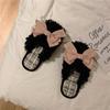 Pantuflas de Algodón Estilo Hada Lindas Corazón Femenino Hogar Pantuflas Maomao para Otoño e Invierno 001btjmxxf-Hcdhdj