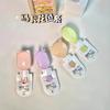 Keqi Peine Masajeador de Bolsa de Aire Macaron Colorido Color Té con Leche Semicircular Cabeza Peine Grande para el Cabello Peine de Cojín de Aire de Dibujos Animados