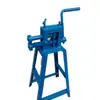 Máquina dobladora redonda máquina de crimpado manual chapa galvanizada aislamiento lámina de aluminio máquina de repujado máquina para hacer nervaduras máquina ranuradora de acero inoxidable máquina abombadora