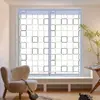 Cortinas térmicas de invierno, película sellada de doble capa para ventana, película de aislamiento engrosada y a prueba de viento, solución anticongelante y bloqueadora de viento para clima frío, lámina de plástico