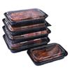 Caja de Empaque para Productos de Pato Listos para Comer, Caja Transparente para Comida para Llevar de Supermercado, Caja de Plástico Gruesa de Alta Gama Desechable para Verduras Estofadas, Personalizable