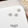 Accesorios para Uñas con Circonita de Copo de Nieve, Populares y Versátiles, con Ambiente de Año Nuevo, Exquisitas Decoraciones de Uñas de Lujo con Forma de Diamante al por Mayor