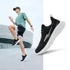 Zapatillas de Correr Lingyue Hongxing Erke Verano Nuevas Zapatillas Deportivas Suela Suave Amortiguadoras Zapatos para Hombre Malla Transpirable Zapatos Casuales